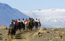 Islande et cheval islandais : randonnée équestre sur la terre de feu et de glace - Randocheval/ Absolu Voyages